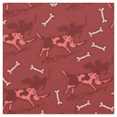 骨のゲーム ファブリック (クローズアップ)