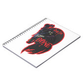 骨のノートを収獲して下さい ノートブック (左側)