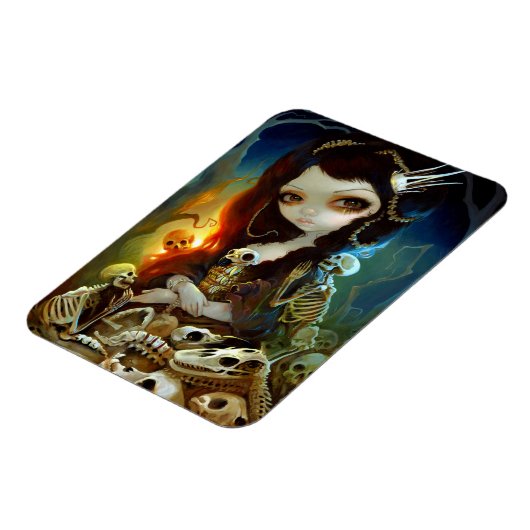 「骨のプリンセス」フレックスマグネット マグネット (左側)