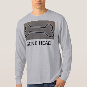 骨のヘッドTシャツ Tシャツ