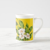 骨の中国マグカップ上の'平和オン・アース ボーンチャイナマグカップ (右)