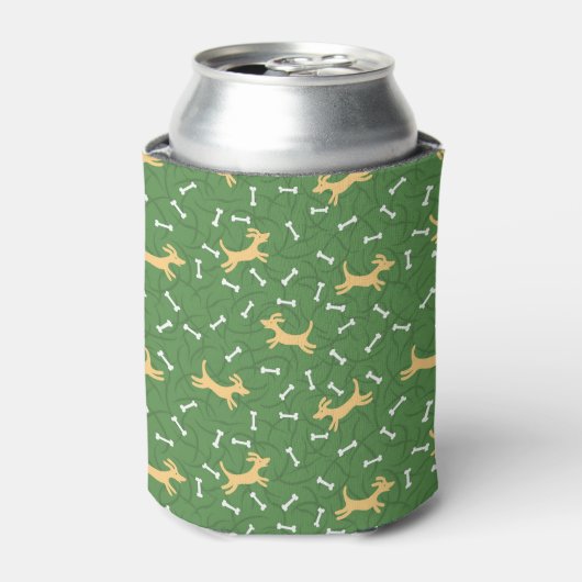 骨の付いた幸運な犬 缶クーラー (缶正面)