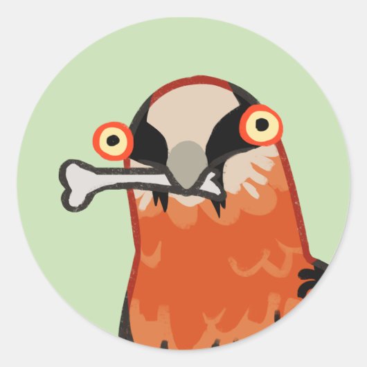 骨の付属物 ラウンドシール (正面)