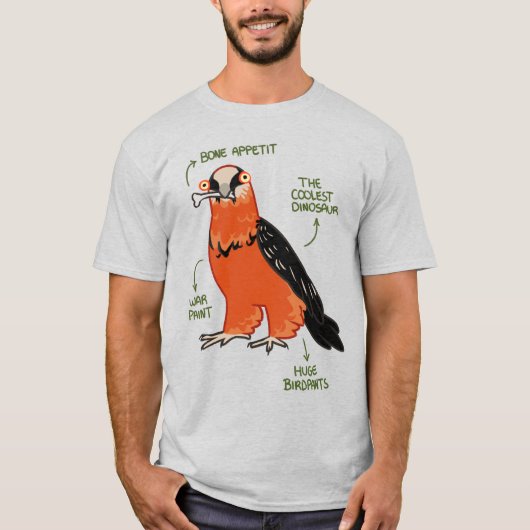 骨の付属物 Tシャツ (正面)