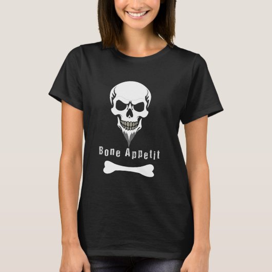 骨の前触 Tシャツ (正面)