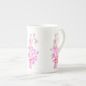 骨の春マグカップの楽しい中国(R) ボーンチャイナマグカップ (正面右)