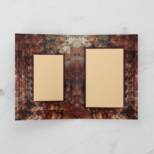 骨の深いの美しい カード (内部)