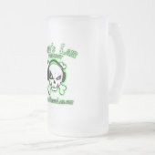 骨の隠れ家のロゴ フロストグラスビールジョッキ (正面右)