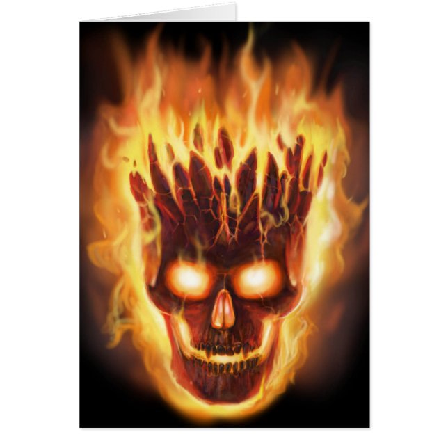 骨の頭部は爆発します (正面)