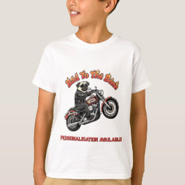 骨の髄まで悪い奴 "Pugly Attitude" パグバイカー Tシャツ