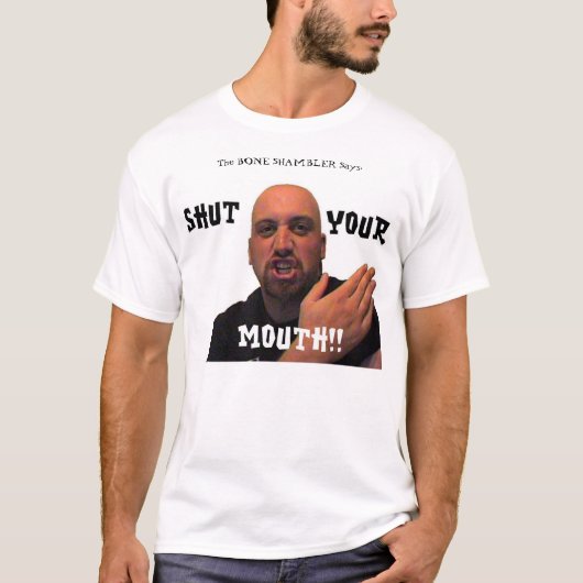 骨のShamblerのワイシャツ Tシャツ (正面)