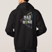 「骨への素晴らしい」放射線学フード付きスウェットシャツ パーカ (裏面)