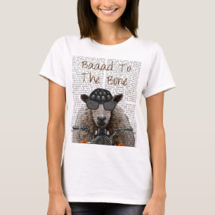 骨へのBaaad Tシャツ