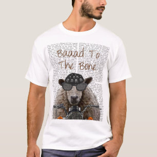 骨へのBaaad Tシャツ