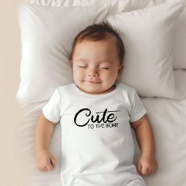 骨までかわいい ベビーボディスーツ