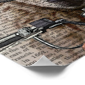 骨まで食べる ポスター (角)