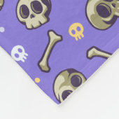 骨よくはしゃぐ毛布 フリースブランケット (角)