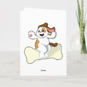 骨を持つ犬 カード (裏面)