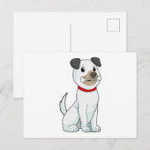 骨を持つ犬 ポストカード (正面/裏面)