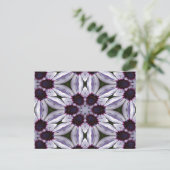 骨ペルム抽象芸術 ポストカード (スタンド正面)