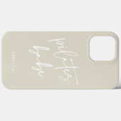 骨モダン白書道トレーニングピラティス Case-Mate iPhoneケース (裏面 (横))