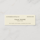 骨モダン スキニー名刺 (正面)