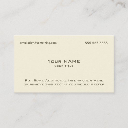 骨モダン 名刺 (正面)