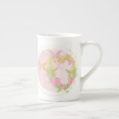 骨中国カップギフト花蝶 ボーンチャイナマグカップ (右)