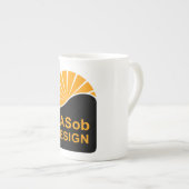 骨中国マグ ボーンチャイナマグカップ (正面右)