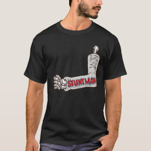 骨付き腕のしっくいのギおもしろいョークの骨 Tシャツ