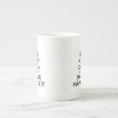 骨保中国特製のマグカップ ボーンチャイナマグカップ (正面)