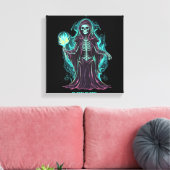 骨刈り機 キャンバスプリント (インサイチュ (リビング))