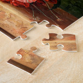 骨壷に花の花束│Jan van Huysum ジグソーパズル (側面)