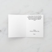 骨壷グリーティングカード付き女性モルティシャン カード (内部)