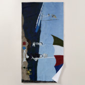 骨庭おばあちゃん ビーチタオル (正面)