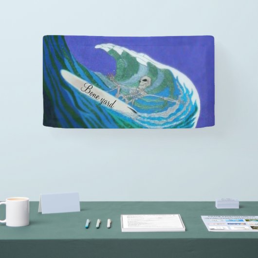 骨庭 横断幕 (トレードショー)