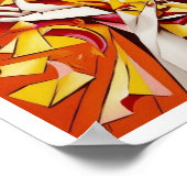 骨折した至福 ポスター (角)