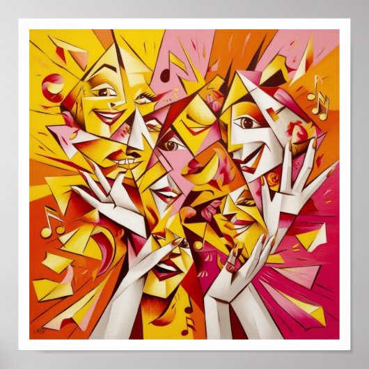 骨折した至福 ポスター (正面)