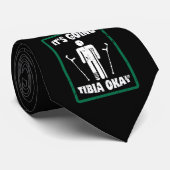 骨折した足の脛骨のOkayは健康なギフトをすぐに得ます ネクタイ (ロール)