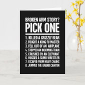 骨折してても面白い物語 カード (黄色い花)