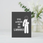 骨折しても大丈夫 スタントマンキッド ポストカード (スタンド正面)