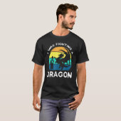 骨折アームドラゴンショルダー傷害手術 Tシャツ (正面フル)