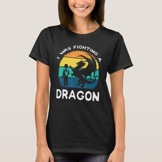 骨折アームドラゴンショルダー傷害手術 Tシャツ (正面)