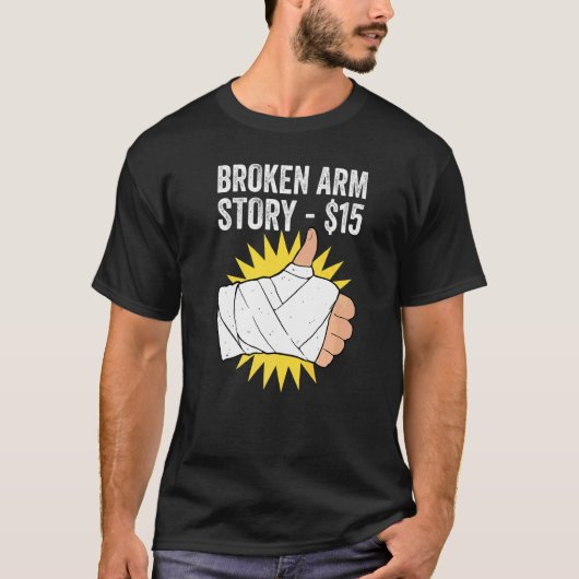 骨折ストーリー Tシャツ (正面)