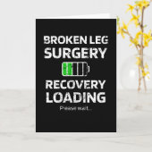 骨折後の手術からの回復 | 骨折からのサバイバー カード (黄色い花)