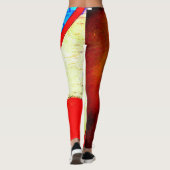 骨折3女性レギンス レギンス (裏面)