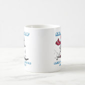 骨格おもしろい コーヒーマグカップ (中央)