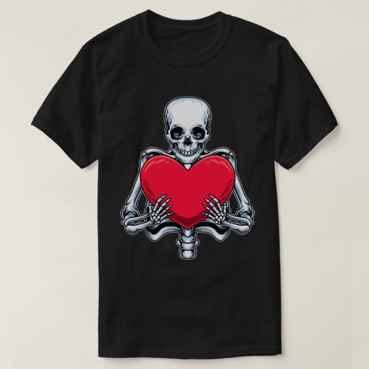 骨格の愛 Tシャツ (デザイン正面)