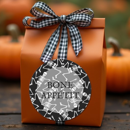 骨格の骨のアペティ ラウンドシール