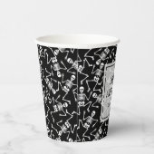 骨格の骨のアペティ 紙コップ (右)